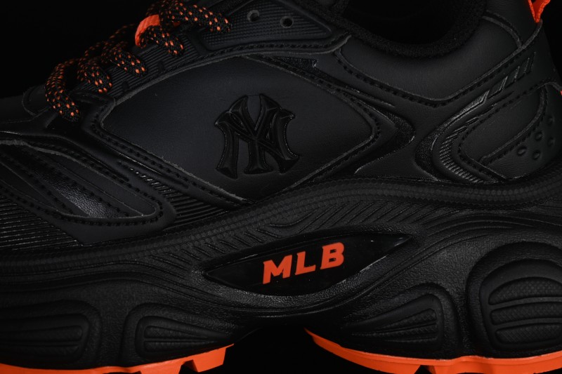 New York MLB Chunky Winner A High-Top Casual Running Shoes with Elevated Sole - 3ASHW005N50ORD