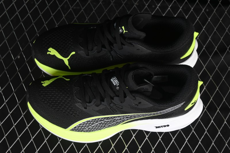 Puma Deviate Nitro 3 Running Shoes with Comfort Grip and Low-Top Design - 378449-03