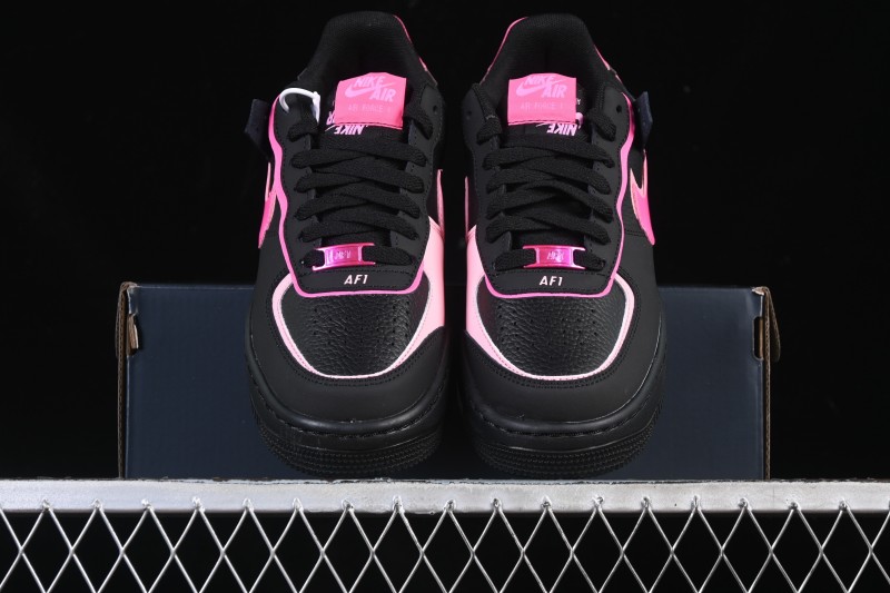 Nike Air Force 1 Shadow Low-Top Sneakers with Lightweight Cushioning - CI0919-006
