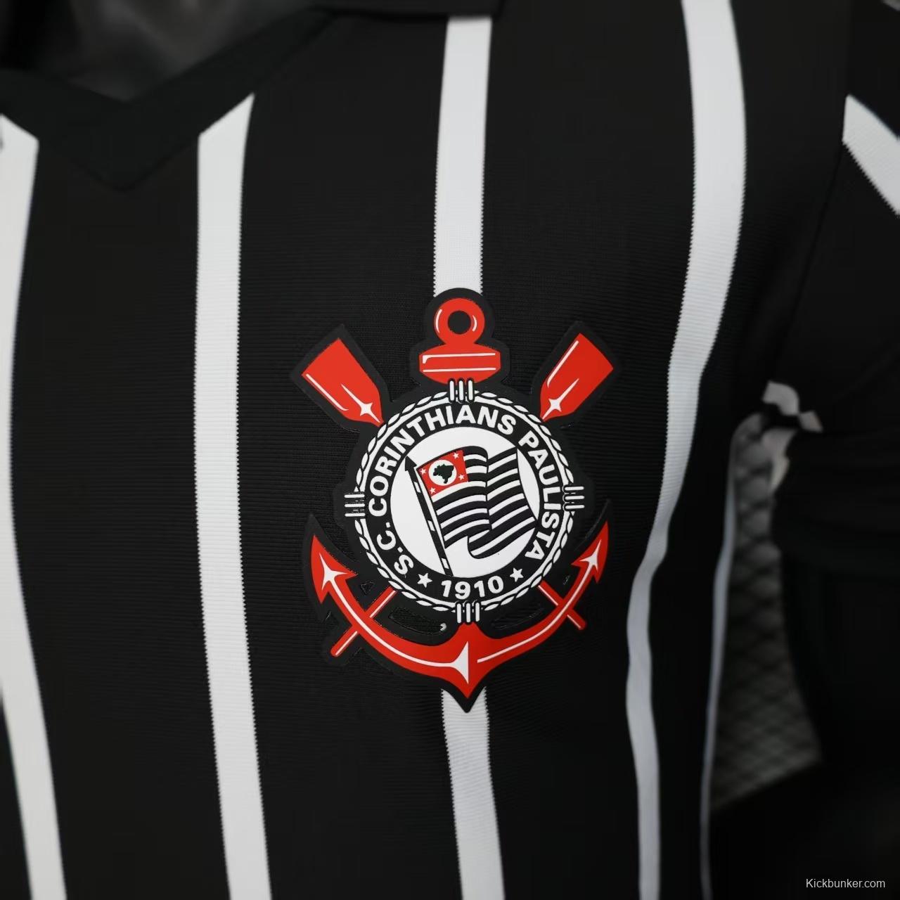 Player Version 25/26 Corinthians Black Stripe Special Edition Jersey