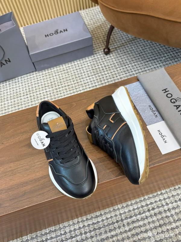 Hogan H-STRIPES Series Couple High Platform Dad Shoes Sneakers - AS00350