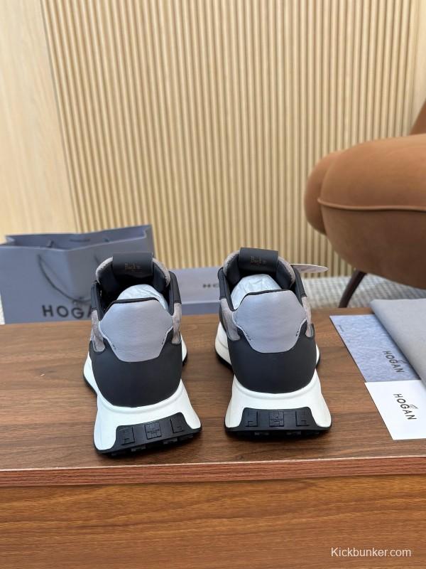 Hogan H-STRIPES Series Couple High Platform Chunky Dad Sneakers - AS00350