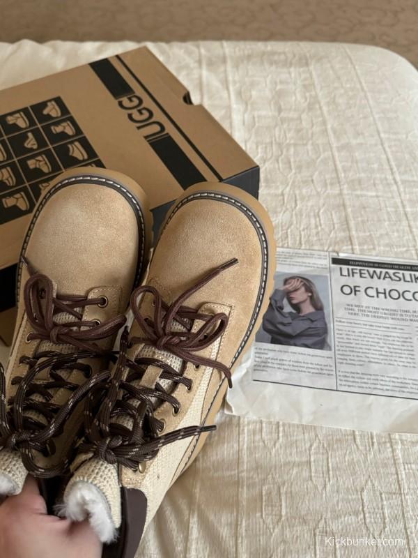 Agoge Autumn Winter New British Style Ankle Boots Martin Boots - KFY00