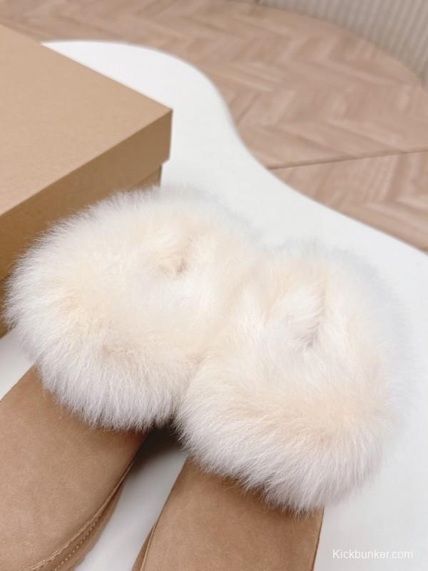 UGG 2025/SS New Long Fur Snow Boots - KFY00280