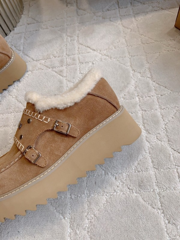 UGG 2025/SS Wool Warm Platform Casual Shoes - AS00300