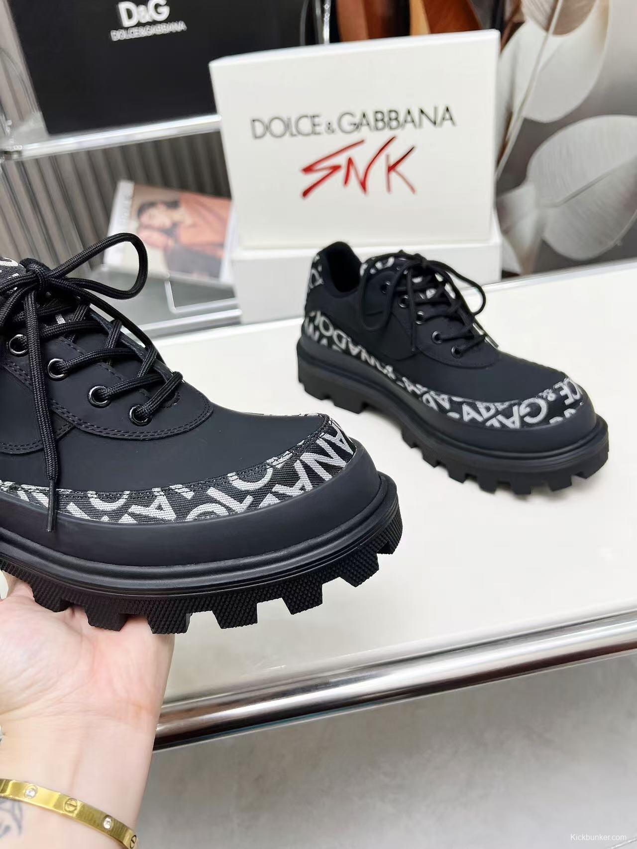 D&G Chunky Derby Casual Big Head Shoes - AS00340