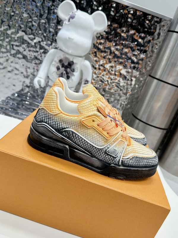 Louis Vuitton LV Trainer Basketball Series Retro Sneakers - LY00430