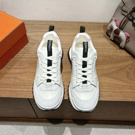 Hermes 2025/SS Autumn Winter New Boot-Type Shoes with Classic Boot Shape and British Color Blocking Design - AS00410