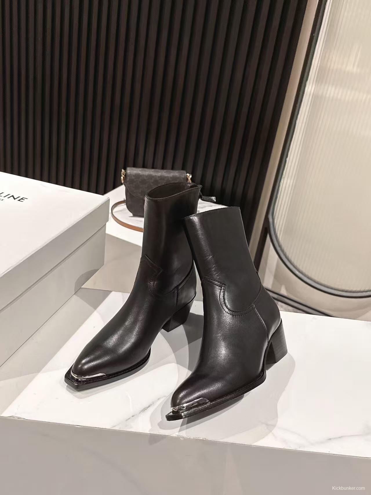 CELINE 2025/SS Fashion Boots Retro European Style - LY00410