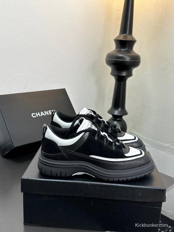 Chanel Spring/Summer 2025 Runway Thick Sole Sneakers - LY00320