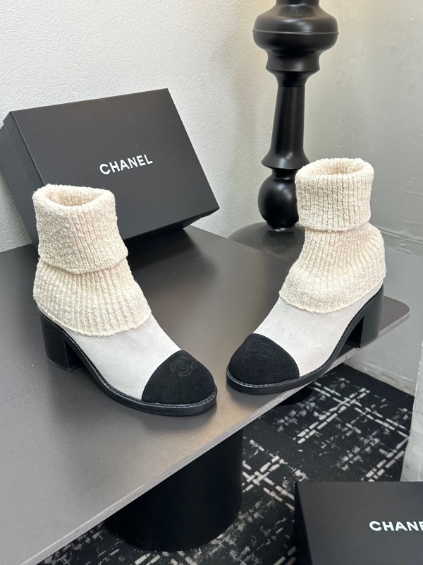 Chanel 2025 SS Short Boots Essential Autumn Winter Item - LY00260