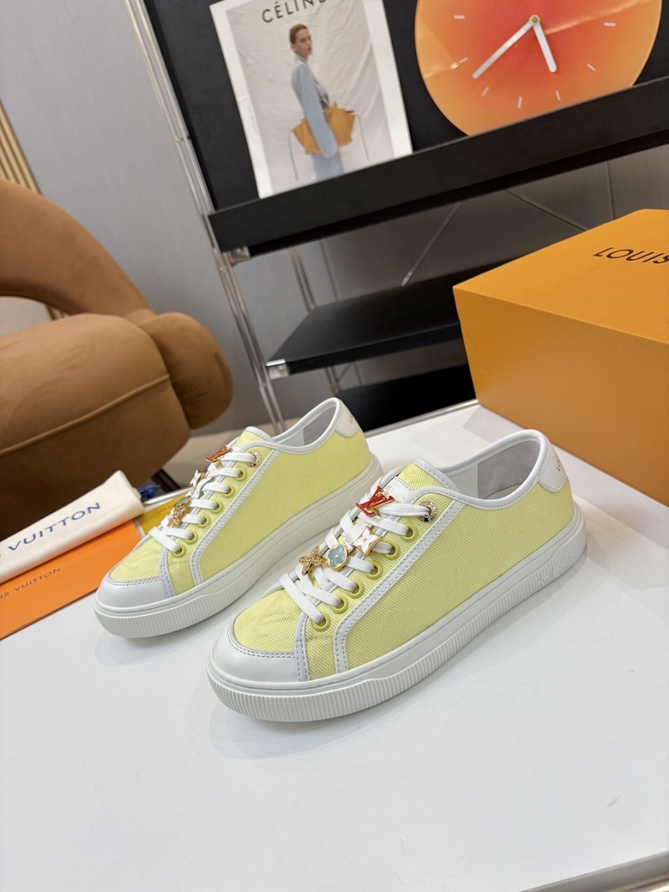 Louis Vuitton Lagoon Series Monogram Denim Sneakers - AS00300