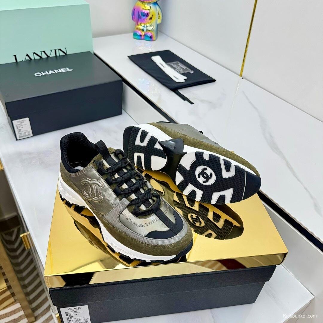 Chanel 2025 SS Chunky Sole Casual Sneakers - LY00310