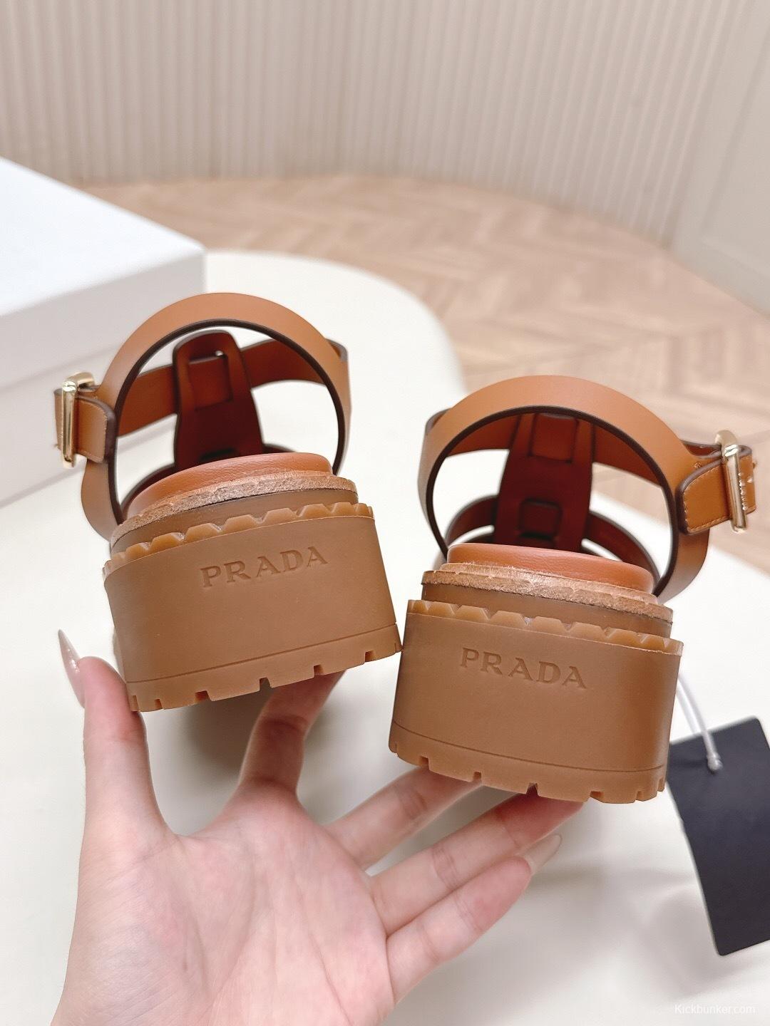 Prada Spring Summer 2025 Low-Top Sandals Roman Platform - LY00290