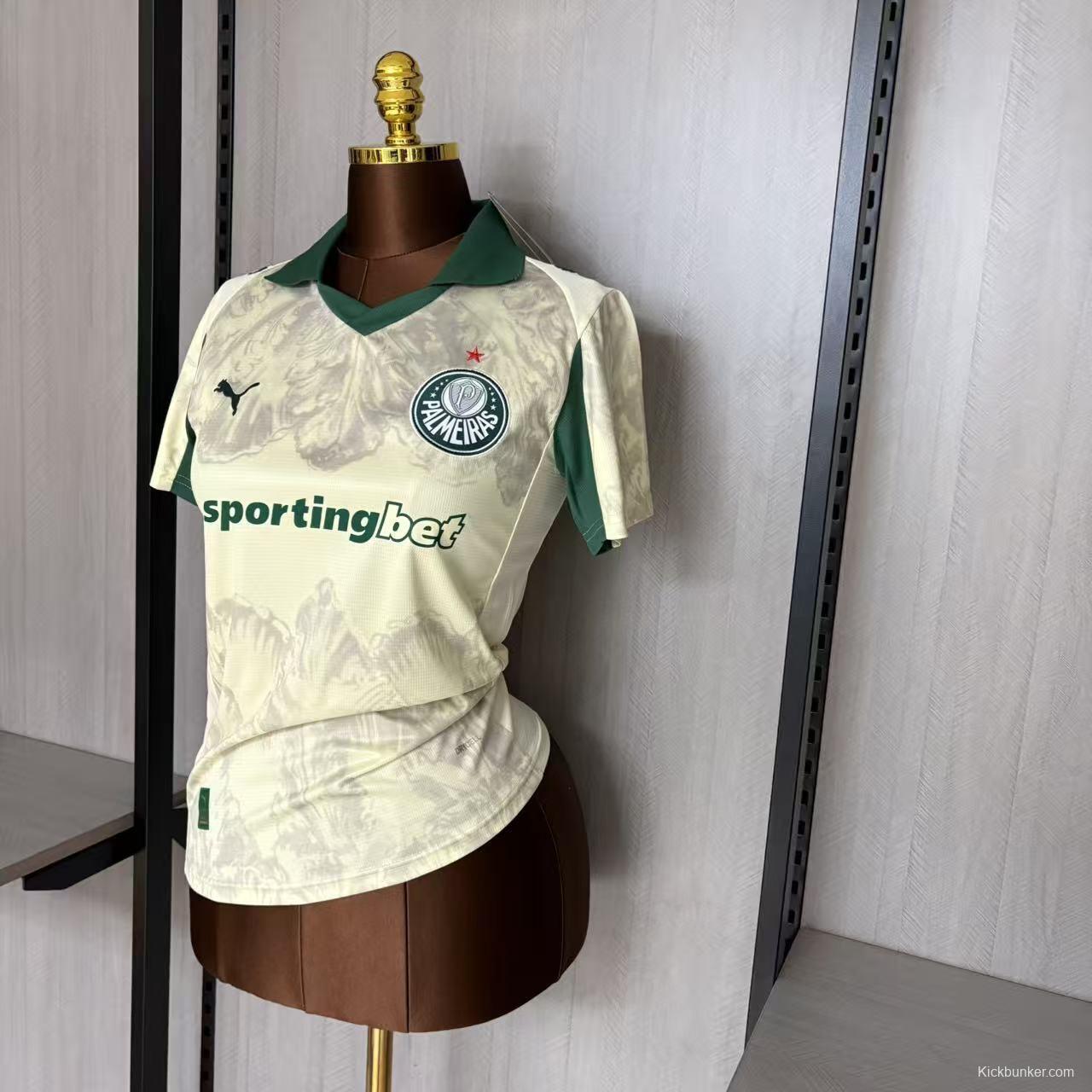 25/26 Women Palmeiras Beige Jersey