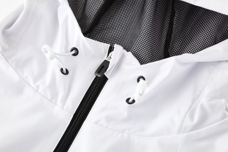 25/26 Real Betis White Black Green  Full zipper Jacket Tracksuit+ long pants