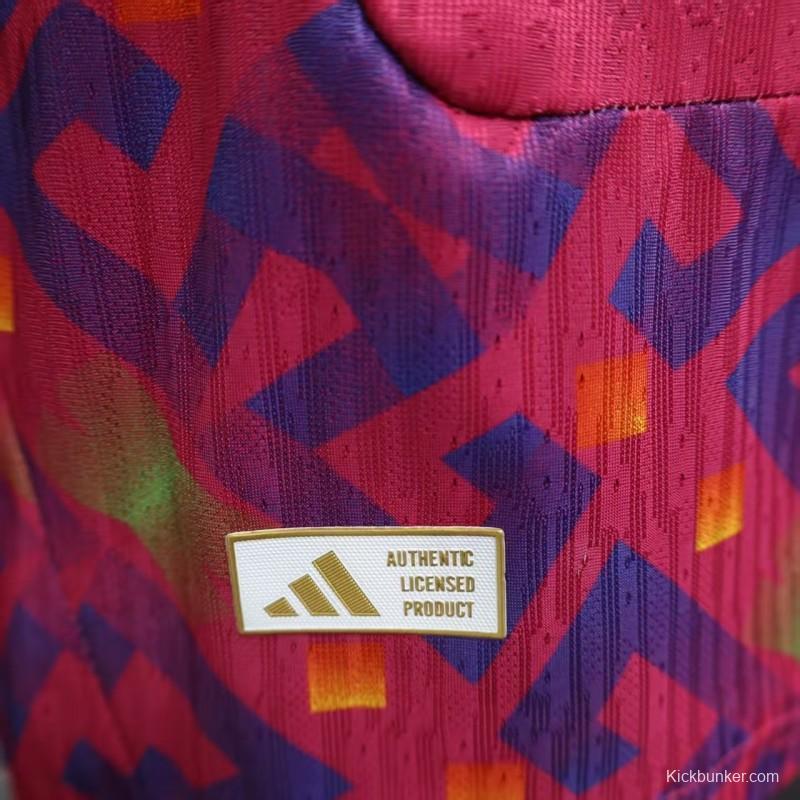 Player Version 2026 Mexico  Pink Training Jersey