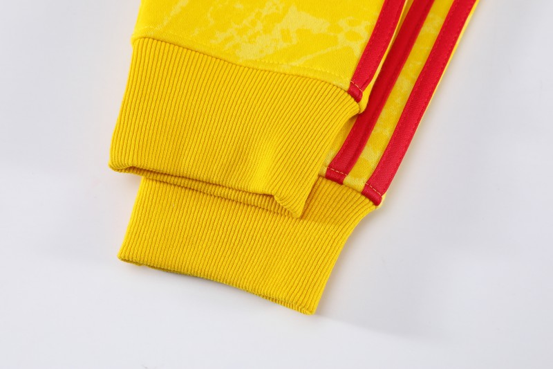 25/26 Colombia Yellow Embroidered Logo Hoodie