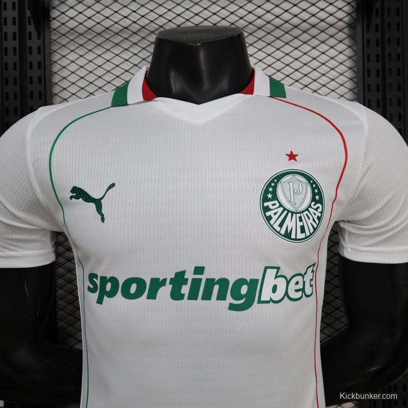 Player Version 26/27 Palmeiras Away White Jersey