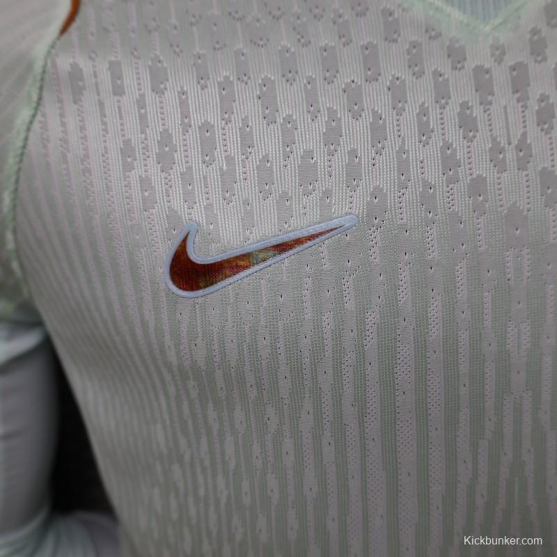 Player Version 26/27 France Mint Green Away Long Sleeve Jersey