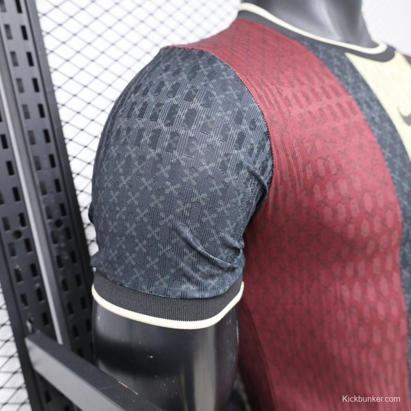 Player Version 26/27  PSG Paris Saint-Germain Black Burgundy Gold Special Edition Jersey