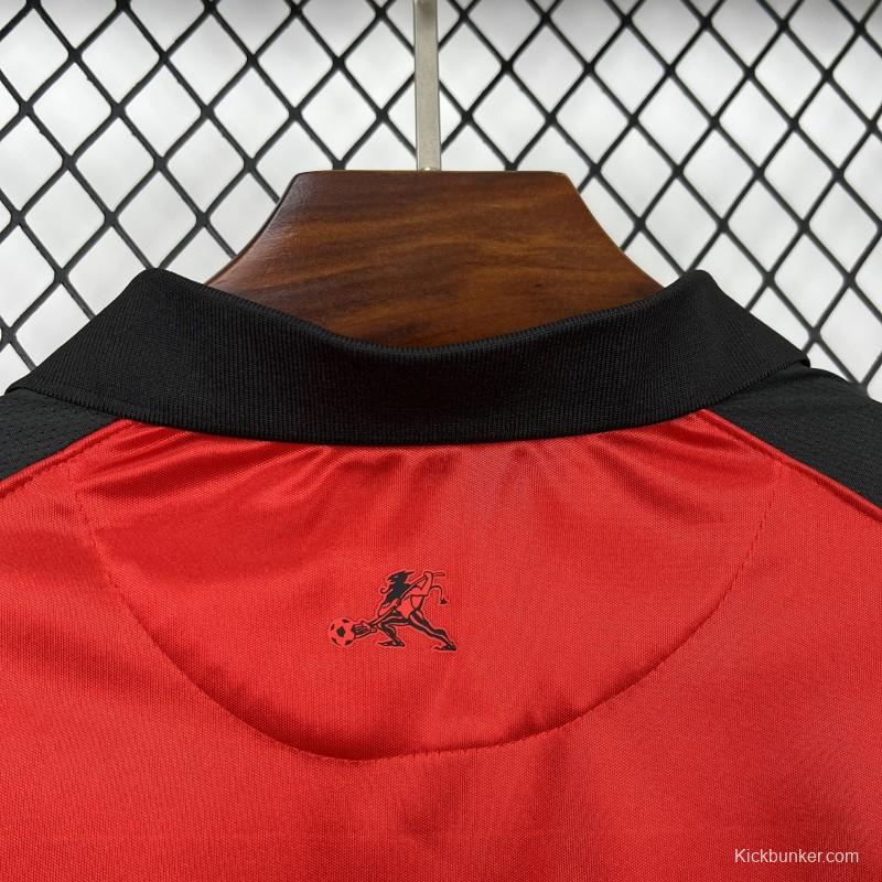 25/26 AC Milan x Slam Jam Limited Edition Long Sleeve Red Forth Jersey