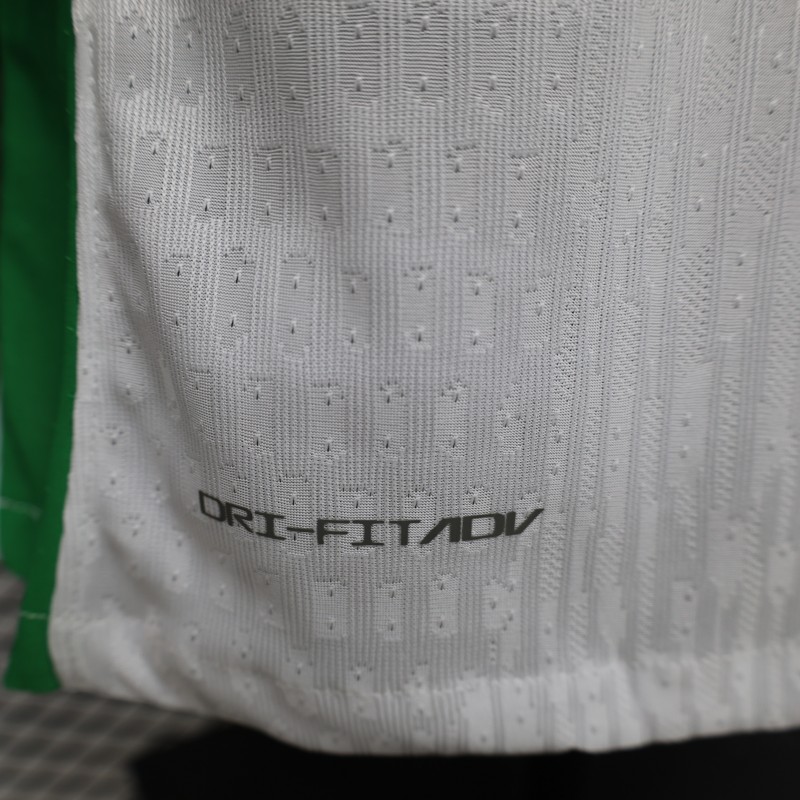 Player Version 26/27 Atlético Nacional White & Green Accent Away Jersey