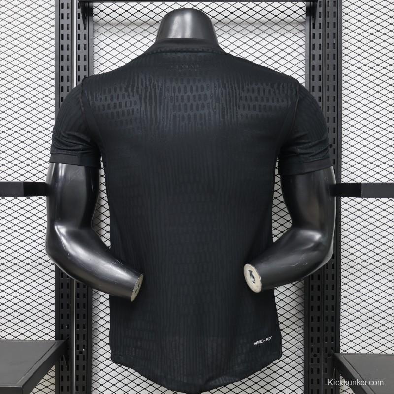 Player Version 26/27 Norway Away Black Tonal Stripe  Jersey