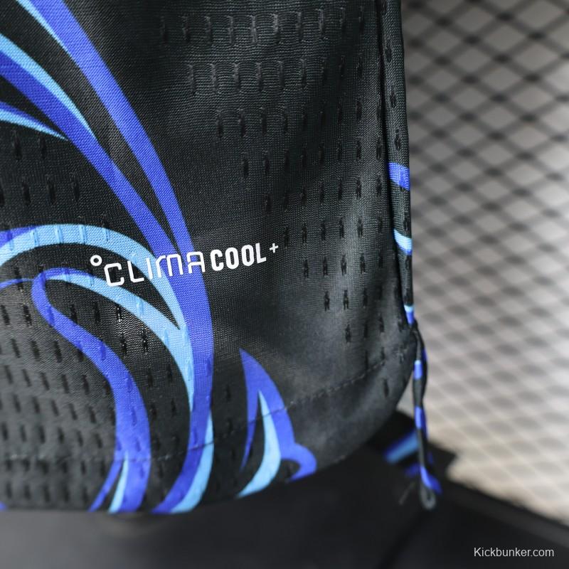 Player Version  26/27  Argentina  Black & Blue  Long Sleeve Jersey