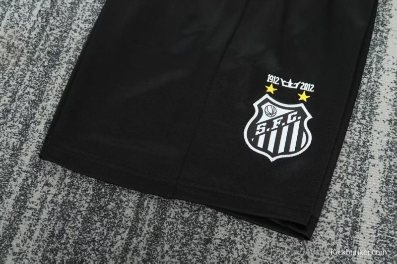 Retro 12/13 Santos FC Black Long Sleeve Jersey