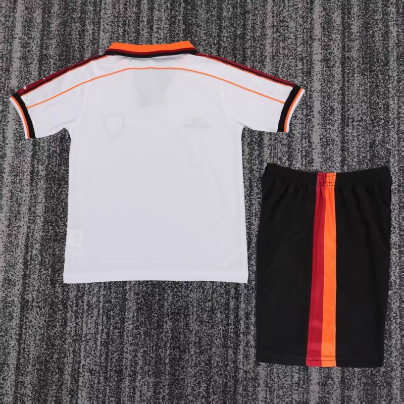 Retro 98/99 Kids Roma Away Jersey