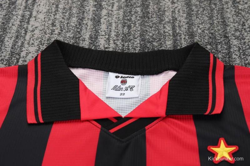 Retro 97/98 AC Milan Home Jersey