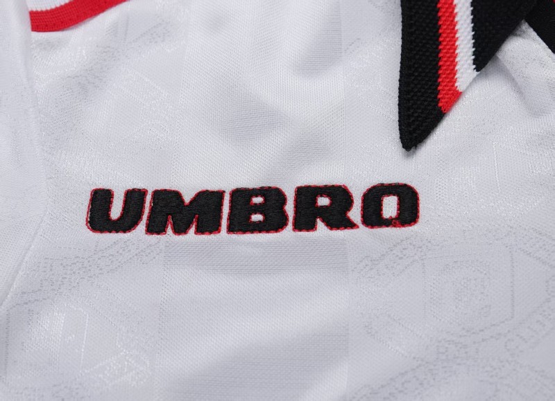 Retro Kids 98/99 Manchester United White Away Jersey