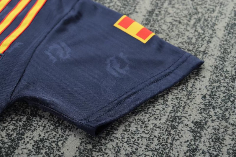Retro Kids 1996 Spain Away Jersey