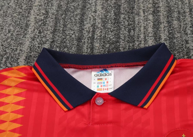 Retro Kids 1994 Spain Home Jersey