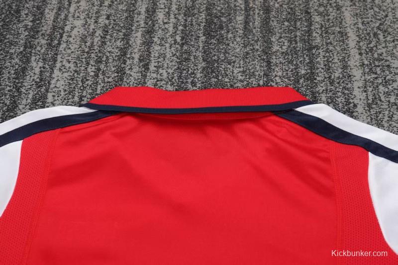 Retro 01/02 Kids Arsenal Red & White Home Jersey