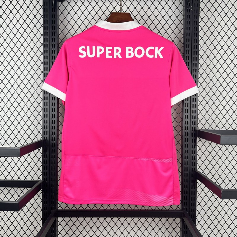 2026/27 Mens Sporting CP Pink October Jersey