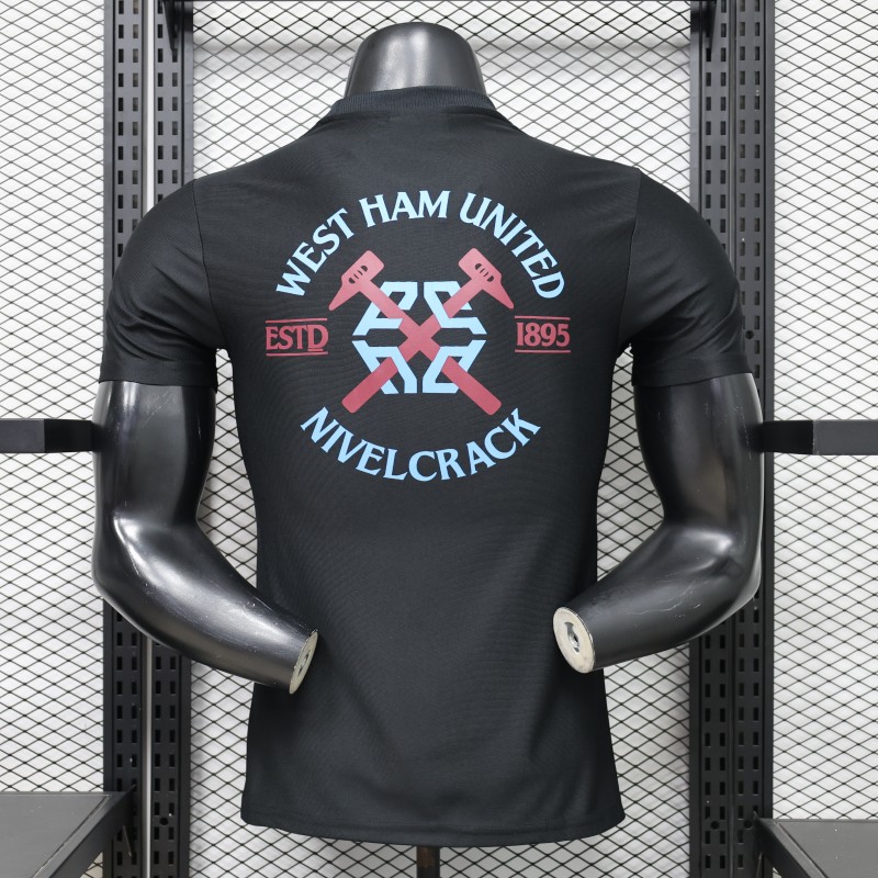 layer Version 26/27 West Ham United Training Dark Grey  Jersey