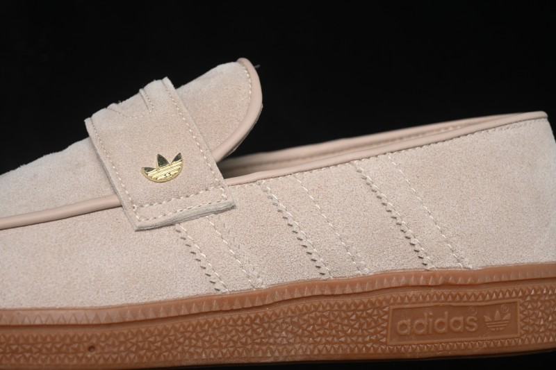 Adidas Handball Spezial Loafer Retro Casual Shoes with Suede Upper and Gum Sole - KJ0639