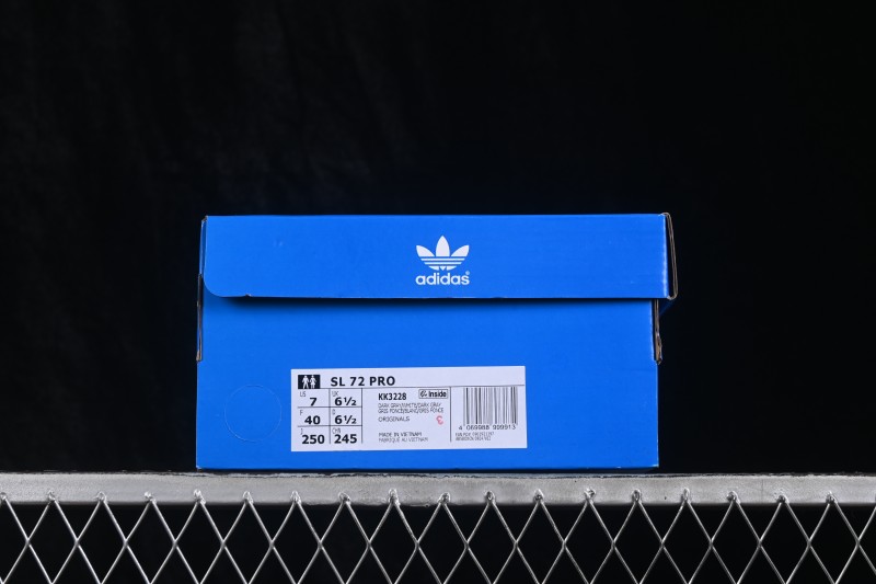 Adidas Originals SL 72 Retro Running Shoes with Classic Suede and Mesh Upper - KK3228