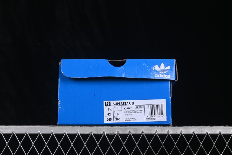 Adidas Originals Superstar II Classic Shell-Toe Casual Sneakers - KJ3967