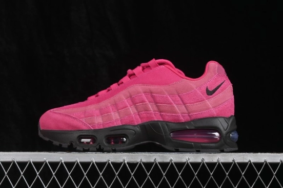 Nike Air Max 95 Retro Cushioned Running Shoes with Air Sole Unit - II7632-600