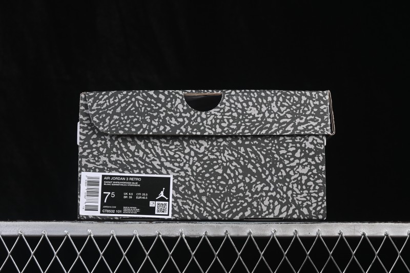 Nike Air Jordan 3 Retro Lucky Shorts Basketball Shoes - CT8532-101