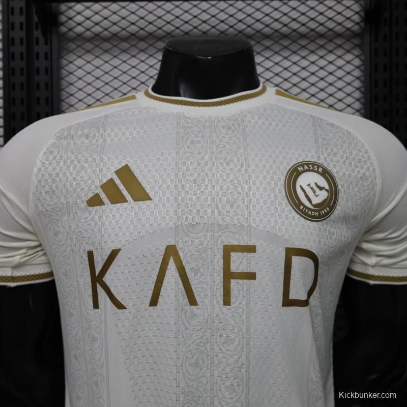 Player Version 26/27 Al-Nassr Away Jersey (With Sponsors)