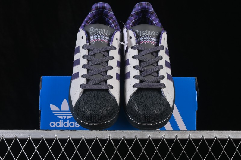 Adidas Originals Superstar II Retro Shell-Toe Casual Sneakers - KH8023