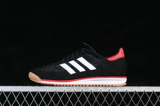 Adidas Originals SL 72 Retro Running Shoes with Classic Suede Overlays - IH9204