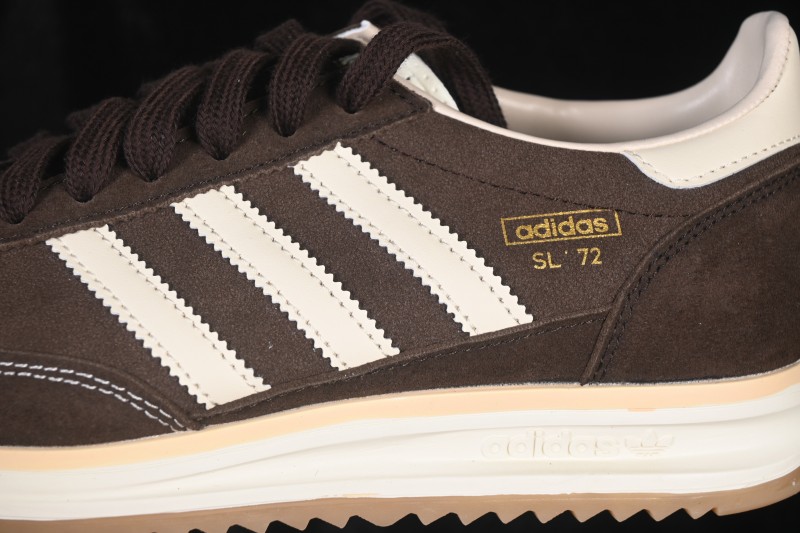Adidas Originals SL 72 Retro Running Shoes with Classic Suede Overlays - KK3642
