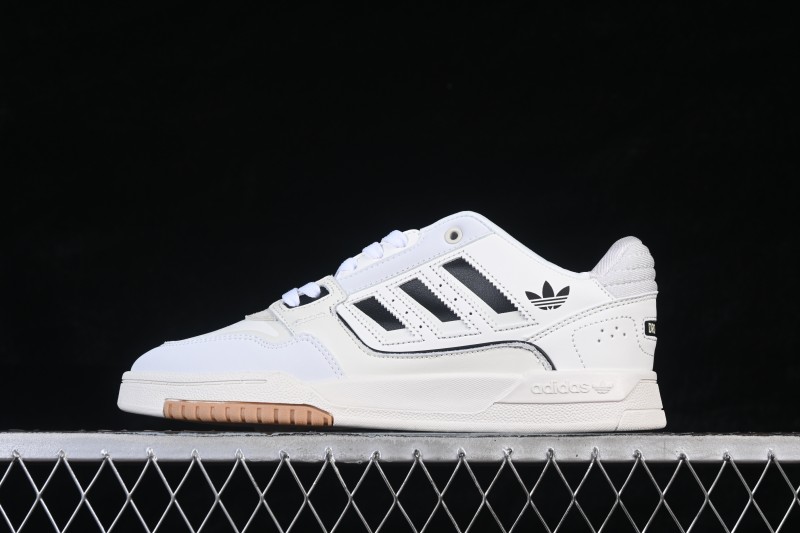 Adidas Originals Drop Step Low 2.0 Basketball-Inspired Campus Casual Skateboarding Shoes - JS3268