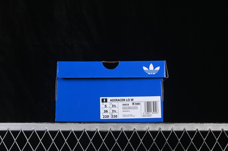 Adidas Originals Adiracer Lo Running Shoes with Slip-Resistant Abrasion-Resistant Sole - JS4519