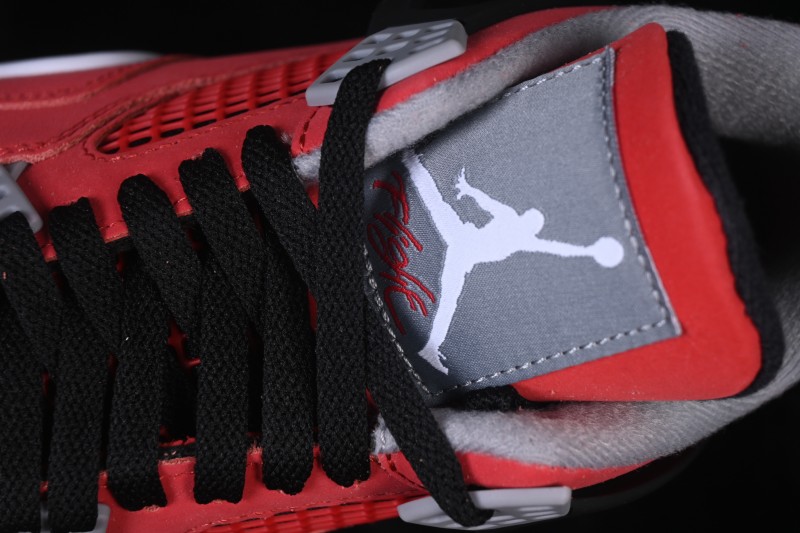 Nike Air Jordan 4 Retro Toro Basketball Shoes with Premium Leather and Air Sole - FQ8138-600